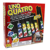 4 stk. uno quatro mattel(ubrugt)