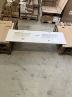 Technistone Badplade med 2 vaske