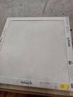 Fliser lys med struktur 90x90cm