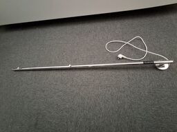 Krom håndklædetørre 150 med timer, manglende topbeslag