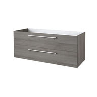 SP24 Parma Vaskeskab,ny,  inkl Krom greb Grå Eg (eller brun eg?)