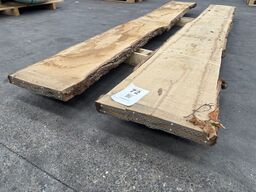 2 stk. Egetræsplanker