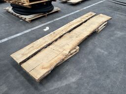 2 stk. Egetræsplanker