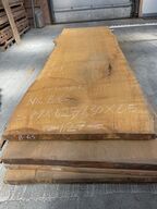 Træplanke i BILINGA 3,99x1,27/1,30m - 6,5 cm tyk