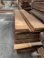 10 stk. træplanker i SAPELE (mahogni) 2,7 cm tyk - Se mål i beskrivelse
