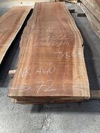 Træplanke i SAPELE (mahogni) 2,80x0,72/0,80m - 6,5 cm tyk