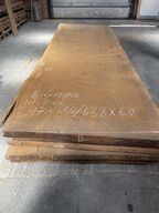 Træplanke i BILINGA 3,97x1,35/1,38m - 6,0 cm tyk