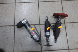 3 stk. pneumatisk værktøj