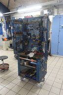 Værkstedsvogn med indhold