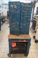 Værkstedsvogn med indhold