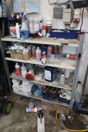 3 stk. reoler med indhold