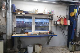 Arbejdsbord med indhold 