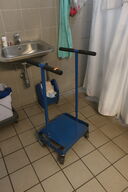 Affaldsstativ samt rengøringsvogn