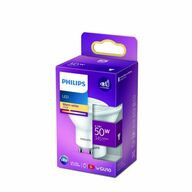 10 stk. philips led gu10 4,7 w 2700 kelvin 380 lumen(ubrugt)