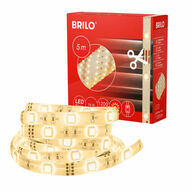 5 stk. briloner led strip 5 meter varmhvid(ubrugt)
