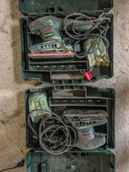 2 stk. rystepudsere BOSCH PSS250AE/PSS200A