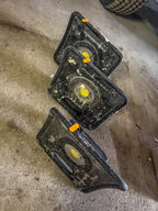 3 stk. LED arbejdslamper SCANGRIP 5K C+R