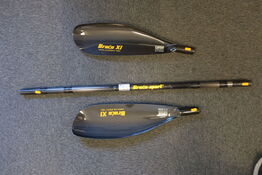 1 sæt wingpagaj BRACA XI VAN DUSEN ‘92 (735) + memory lock paddlestang BRACA
