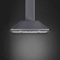 Smeg væghængt emhætte KTR110XE Rustfristål 110 cm (MOMSFRI)