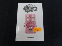 Guitarpedal - Brainwaves pitch shifter - TC ELECTRONIC