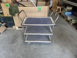 Rullevogn 3 etager, 785x485x860 mm