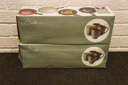 8 stk. Krus med hank BITZ 