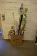 Kasse med diverse lysstofsrør 