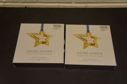 2 stk. Juletræsophæng GEORG JENSEN
