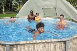 Bestway Flowclear Pavillion / Baldakin til runde pool 305 - 549 cm