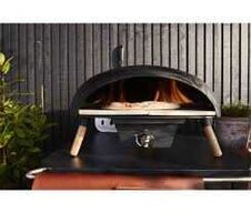 Le Feu Turtle Pizzaoven, gas 18" med drejesten 