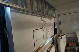 2 stk. whiteboards