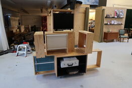 Div. Reoler/kasser med indhold