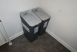 2 stk. skraldespande