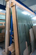 2 stk. opbevaringsstativer med div. Glas