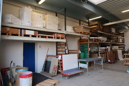 6 fag pallereoler uden indhold