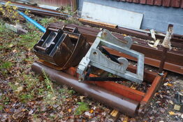 2 stk. entreprenørskovle inkl tromle