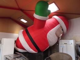 Oppustelig julemand (8 meter høj)