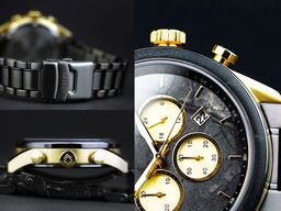 Herreur med marmor urskive.