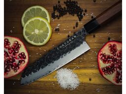 Santokukniv, 18 cm knivblad.