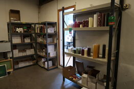 3 stk. Lagerreol (Uden indhold)