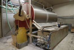 Weissbach WPP 1200 Parafin-køletromle m. opsprøjt oggranulatproduktion