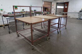 3 stk. Rulleborde 