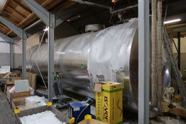 Parafintank med varmelegeme 40.000 L