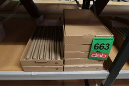 168 stk. Diederich lys stagelys H40 cm