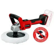 Akku  Poler/slibemaskine Ø180mm, Einhell CE-CP 18/180 Li E Solo