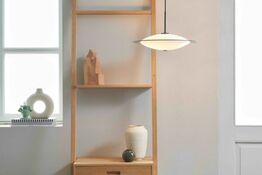 Halo Design orbit 24cm pendel antik messing(ubrugt)