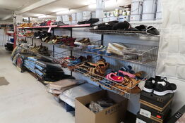 Tøm 6 fag med auto tilbehør & sko 