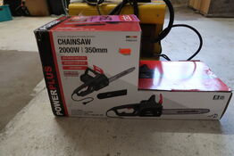 PowerPlus kædesav & svejser 