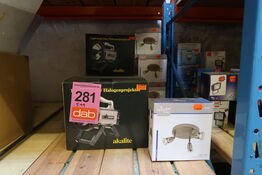 4 stk. Halogenprojektør & 9 pk. Spots lamper
