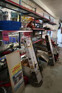 Stort parti havemaskiner m.m. 